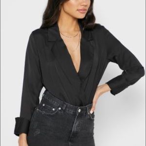 VERO MODA LONG SLEEVE WRAP BODY